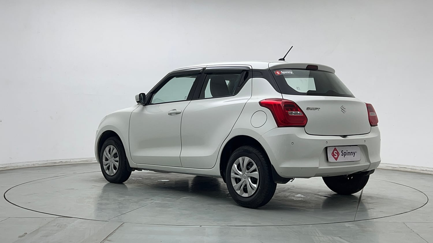 Used 2022 Maruti Suzuki Swift VXi Petrol Manual exterior LEFT REAR CORNER VIEW