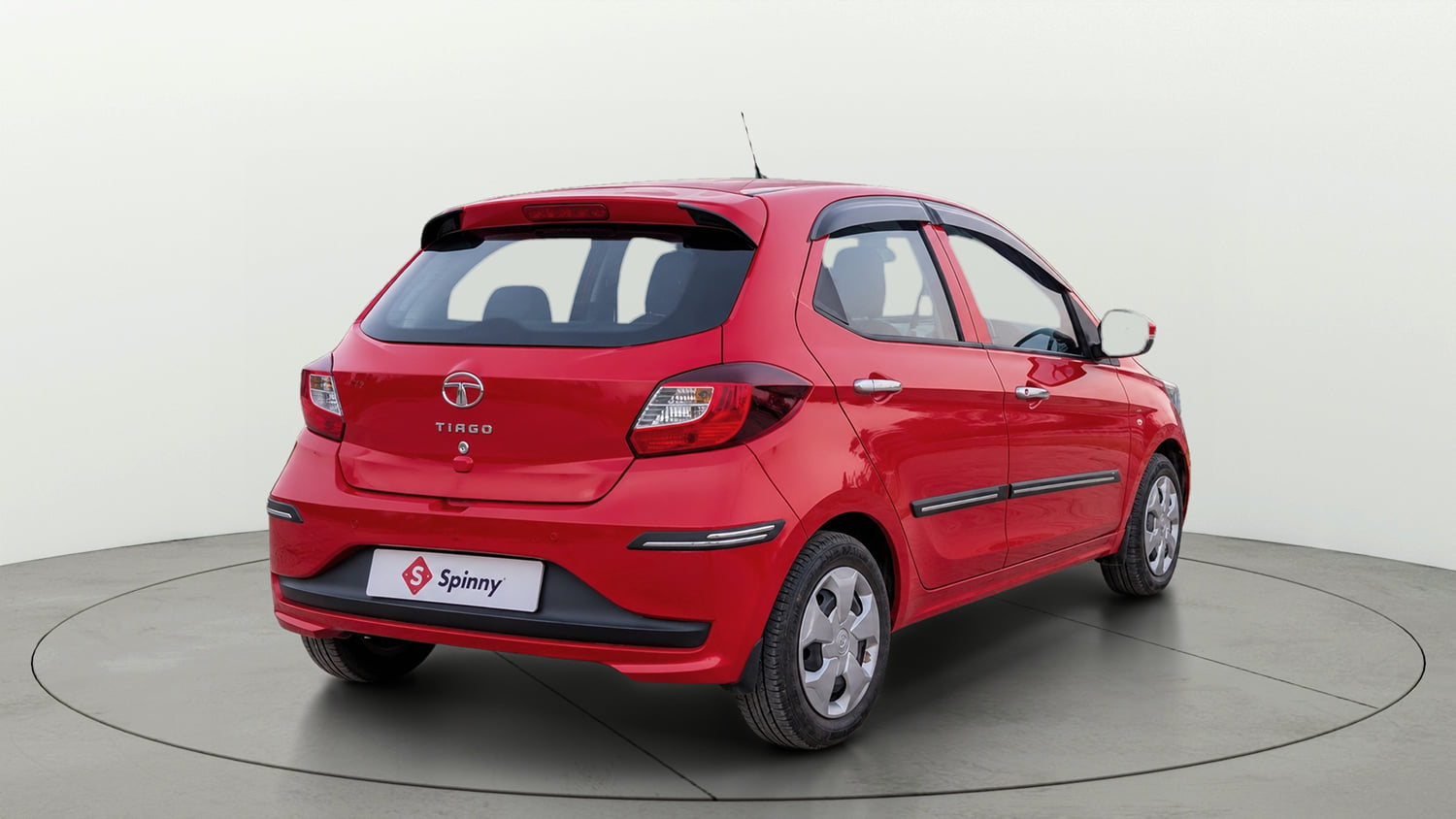 Used 2021 Tata Tiago XT Petrol Manual exterior RIGHT REAR CORNER VIEW
