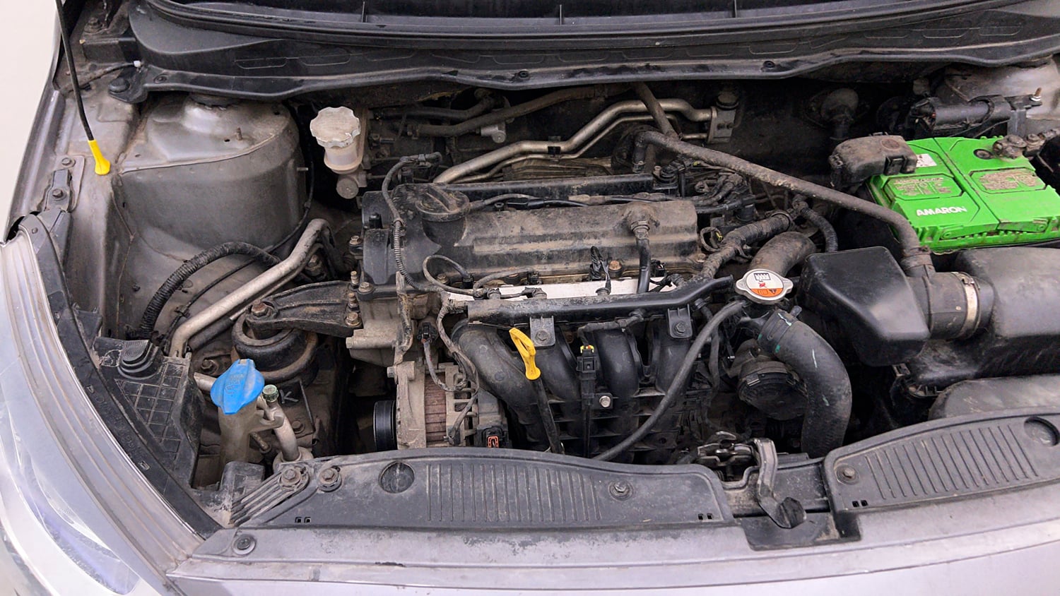 Used 2012 Hyundai i20 Sportz 1.2 Petrol Manual engine ENGINE RIGHT SIDE VIEW
