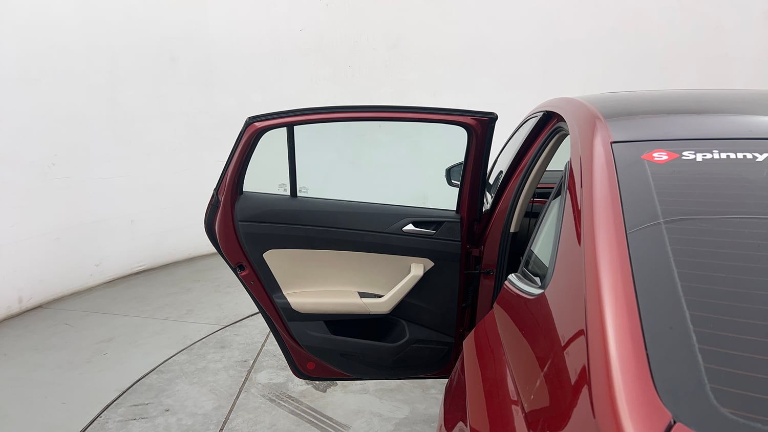 Used 2022 Volkswagen Virtus GT Plus 1.5 TSI EVO DSG Petrol Automatic interior LEFT REAR DOOR OPEN VIEW