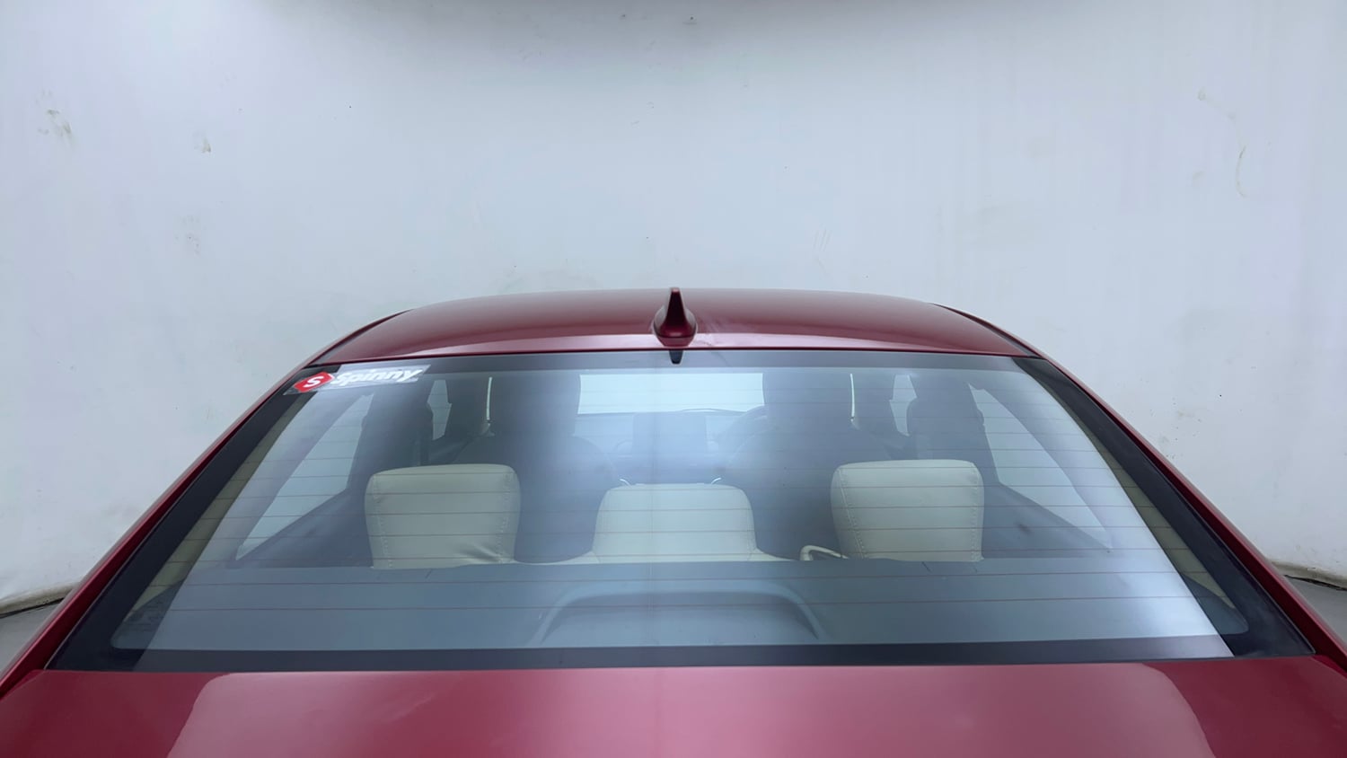 Used 2025 Honda Amaze ZX 1.2 Petrol CVT Petrol Automatic exterior BACK WINDSHIELD VIEW
