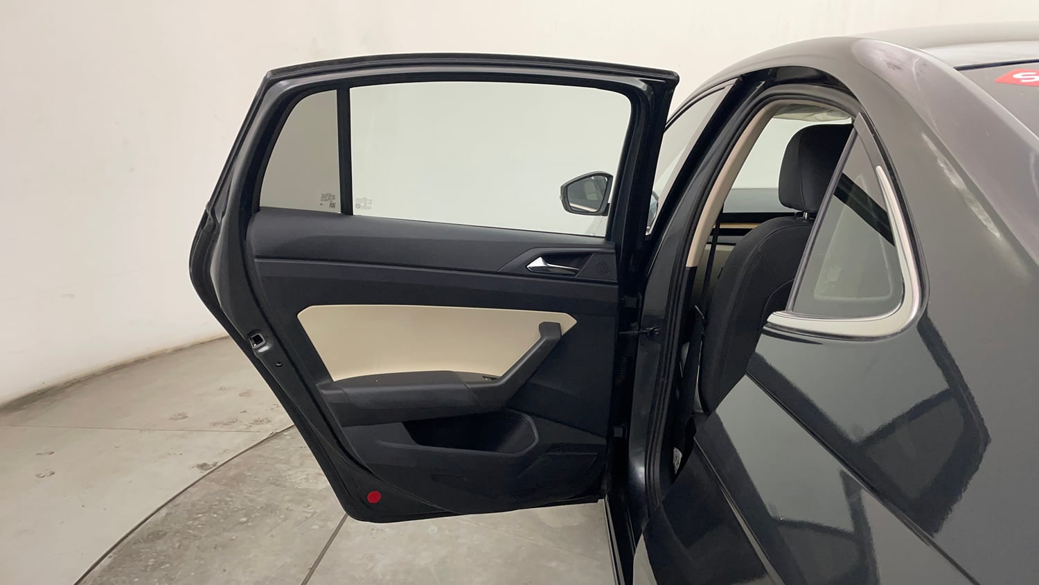 Used 2024 Skoda Slavia Style 1.0L TSI MT Petrol Manual interior LEFT REAR DOOR OPEN VIEW