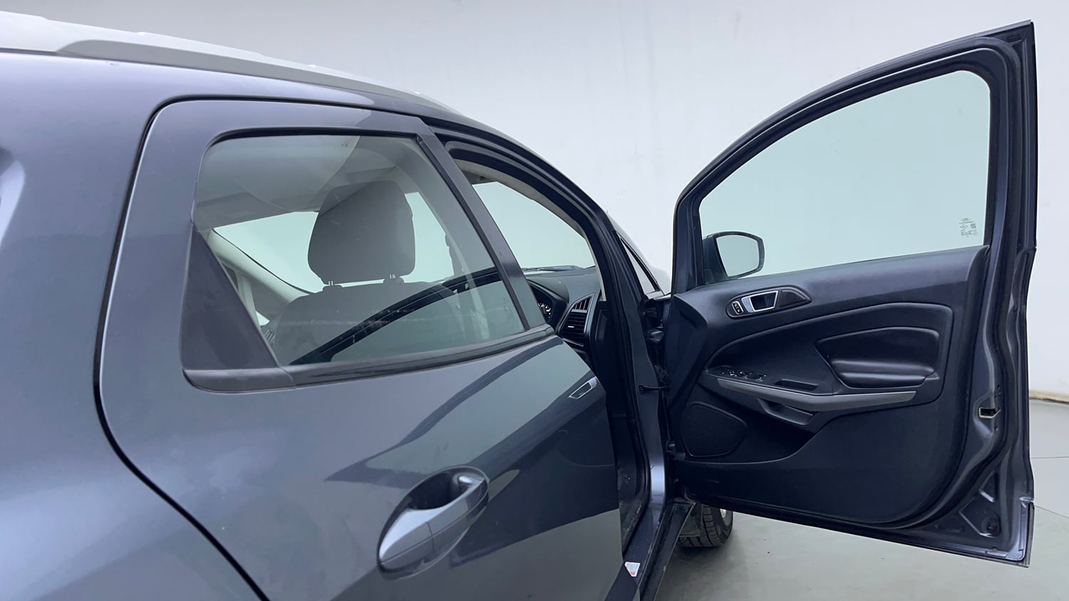 Used 2019 Ford EcoSport Titanium + 1.5L Ti-VCT AT Petrol Automatic interior RIGHT FRONT DOOR OPEN VIEW