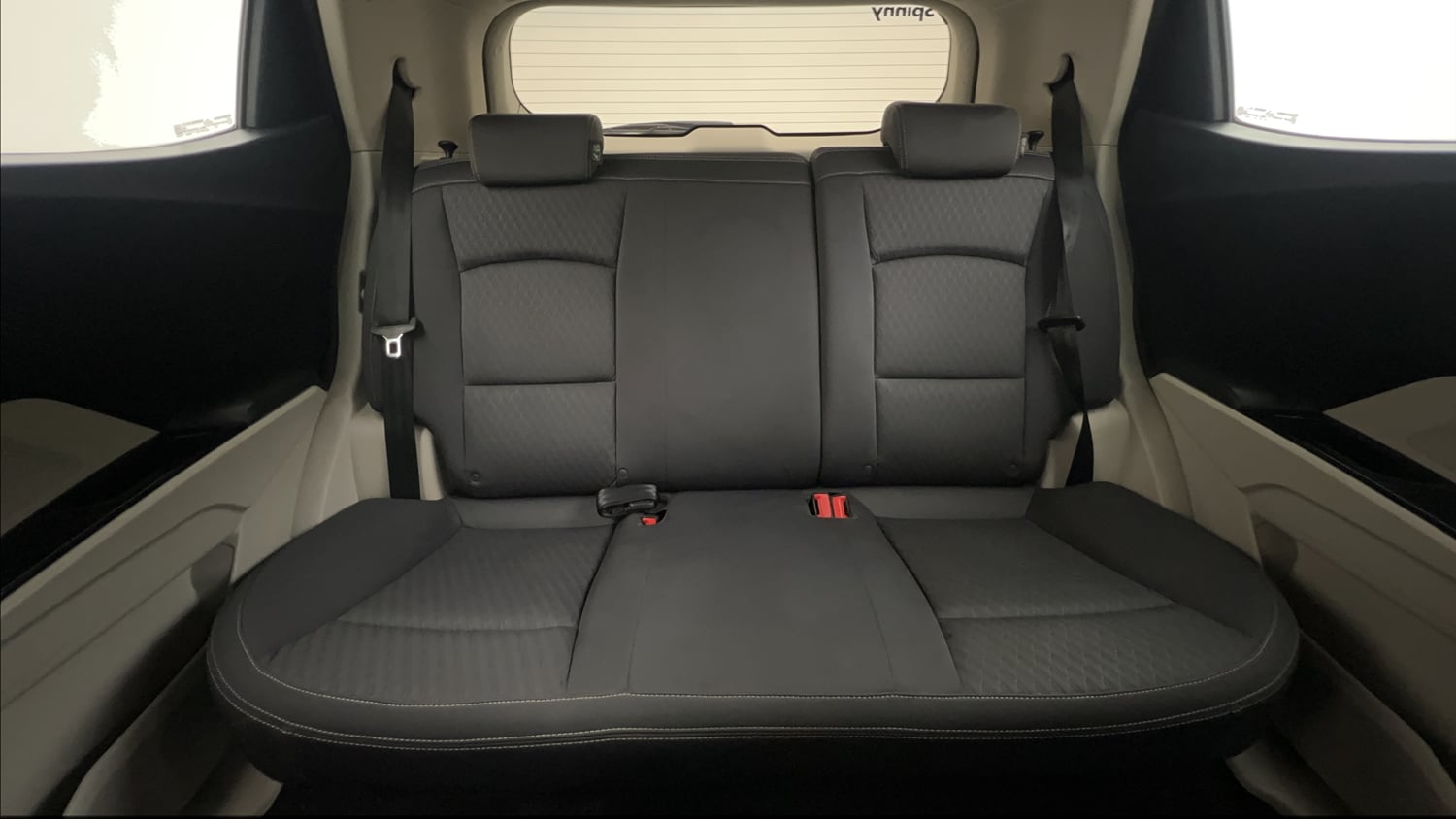 Used 2022 Mahindra XUV 300 W8 1.5 Diesel Diesel Manual interior REAR SEAT CONDITION VIEW