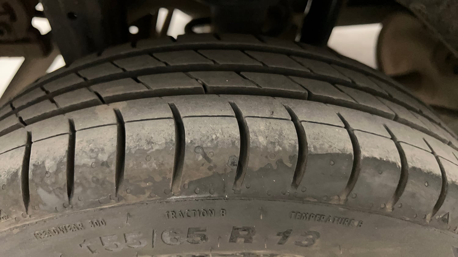 Used 2015 Maruti Suzuki Alto K10 VXi Petrol Manual tyres RIGHT REAR TYRE TREAD VIEW