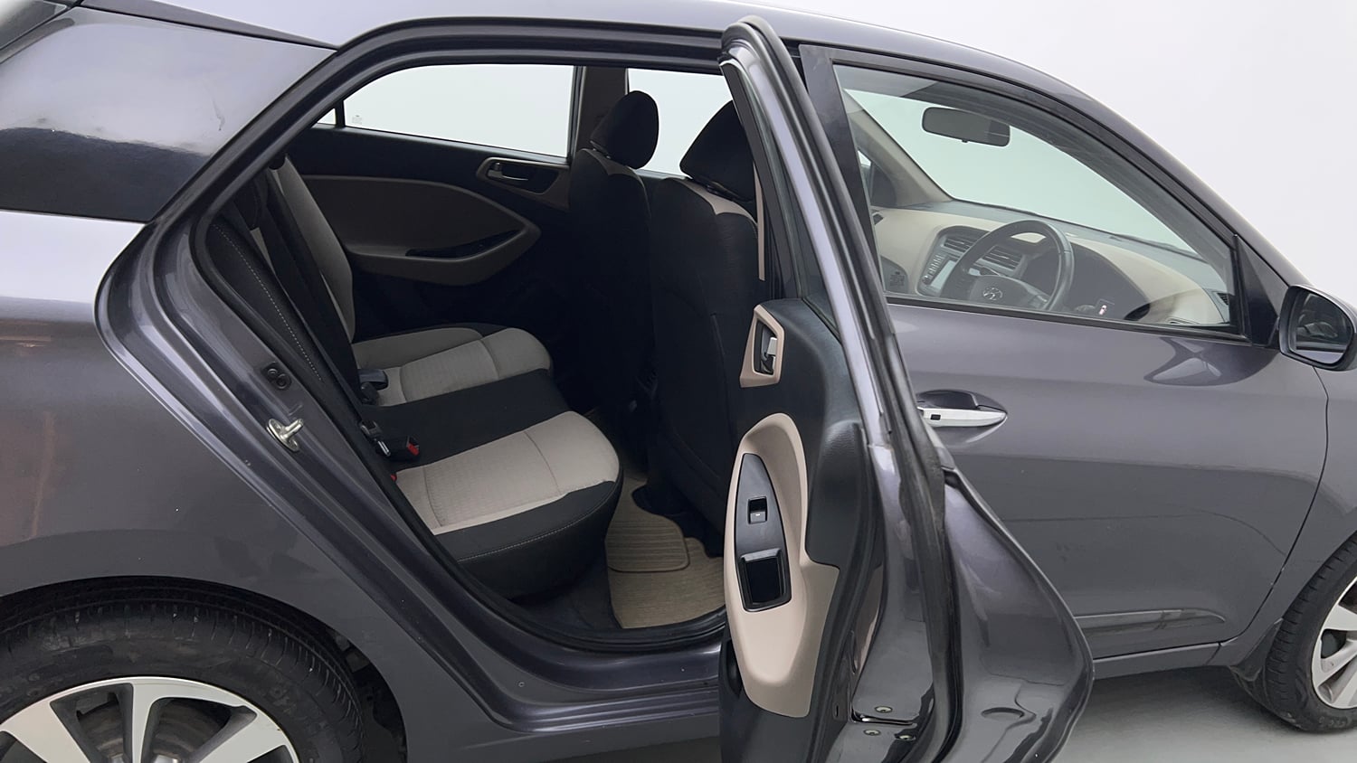 Used 2017 Hyundai Elite i20 Asta 1.2 (O) Petrol Manual interior RIGHT SIDE REAR DOOR CABIN VIEW