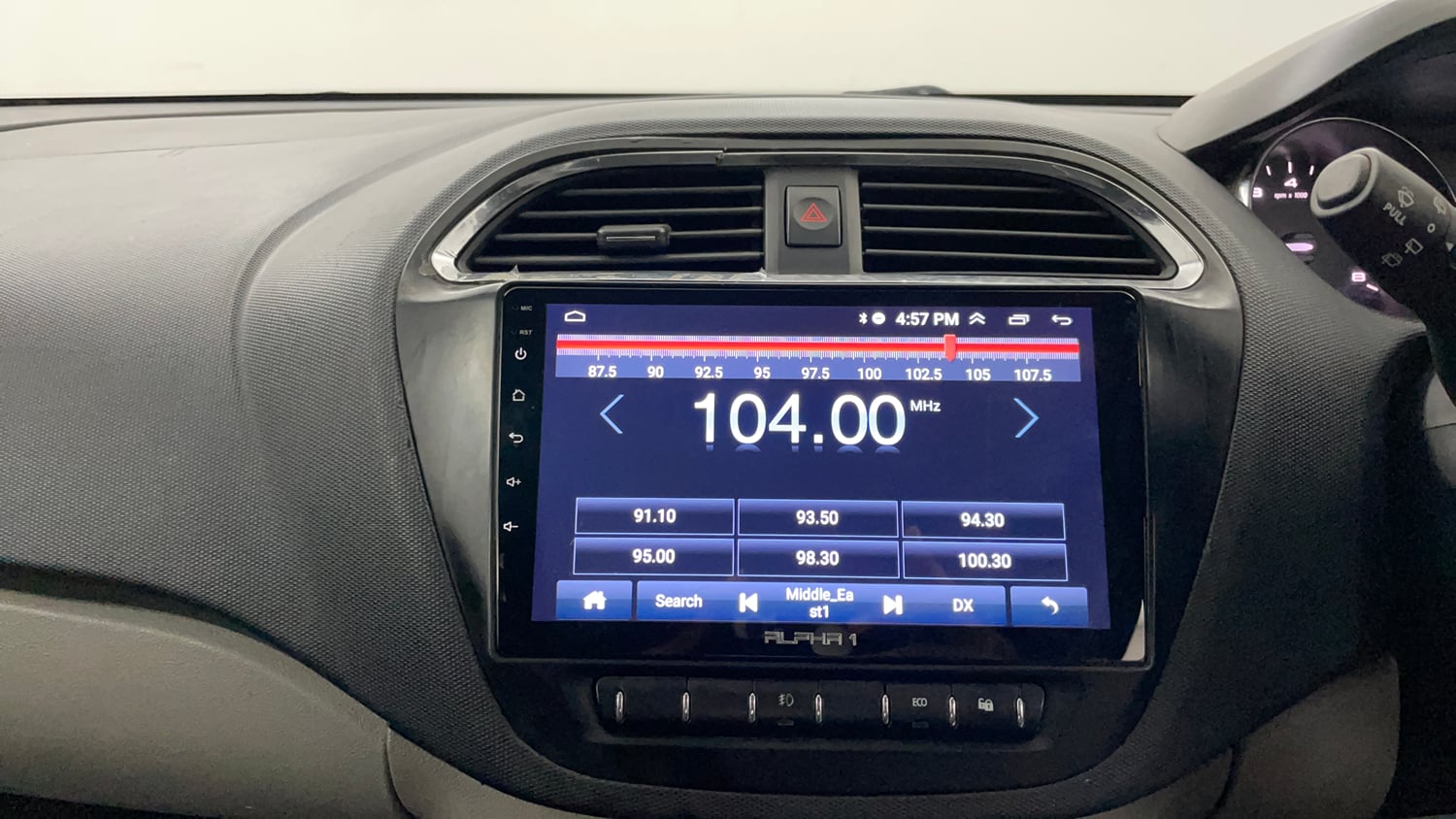 Used 2019 Tata Tiago Revotron XZ Plus Dual Tone Petrol Manual interior MUSIC SYSTEM & AC CONTROL VIEW