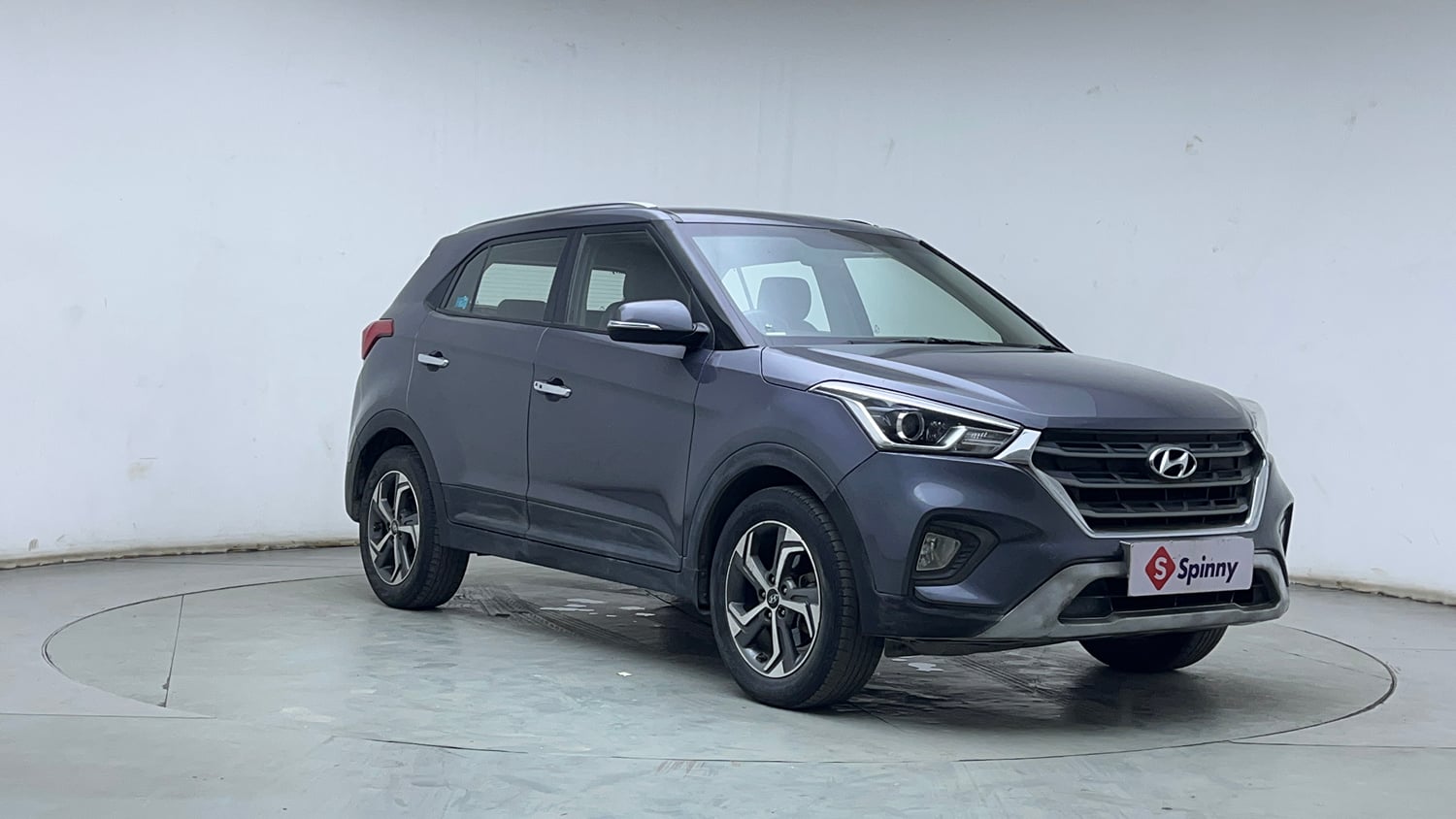 Used 2018 Hyundai Creta SX 1.6 CRDI (O) Diesel Manual exterior RIGHT FRONT CORNER VIEW