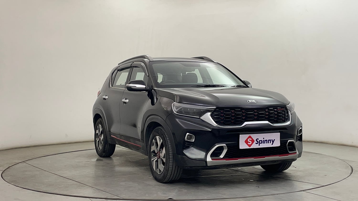 Used 2020 Kia Sonet GTX Plus 1.5 AT Diesel Automatic exterior RIGHT FRONT CORNER VIEW