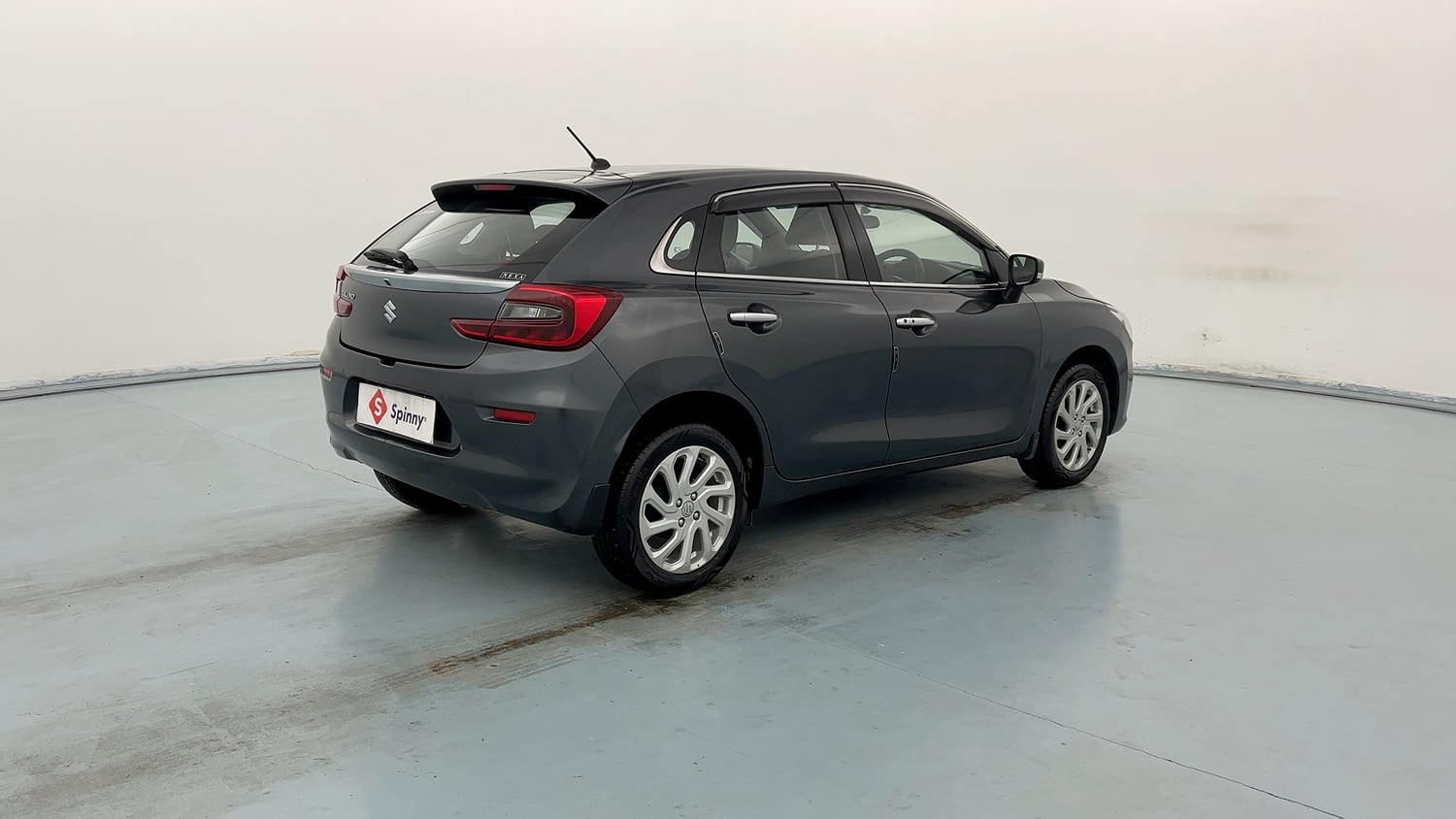 Used 2024 Maruti Suzuki Baleno Zeta MT Petrol Manual exterior RIGHT REAR CORNER VIEW