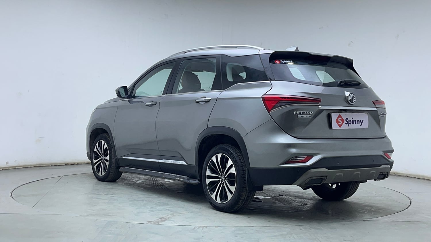 Used 2022 MG Motors Hector Plus Sharp 2.0 Diesel Turbo MT 6-STR Diesel Manual exterior LEFT REAR CORNER VIEW