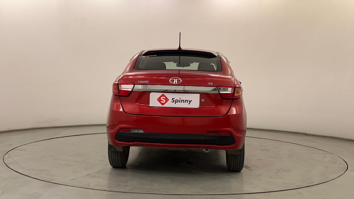 Used 2017 Tata Tigor Revotron XZ (O) Petrol Manual exterior BACK VIEW