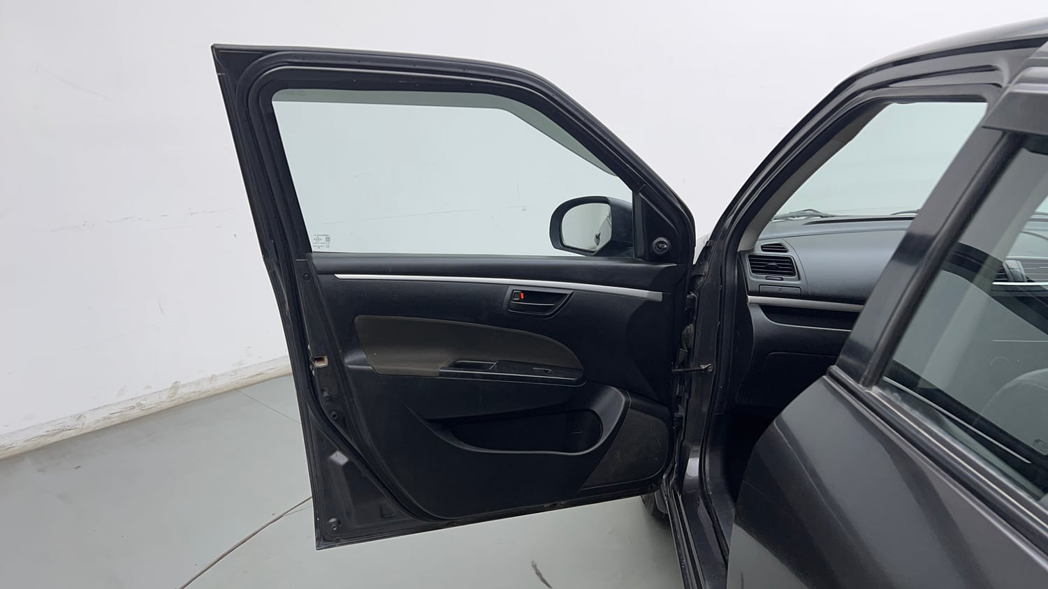 Used 2017 Maruti Suzuki Swift Lxi (O) Petrol Manual interior LEFT FRONT DOOR OPEN VIEW