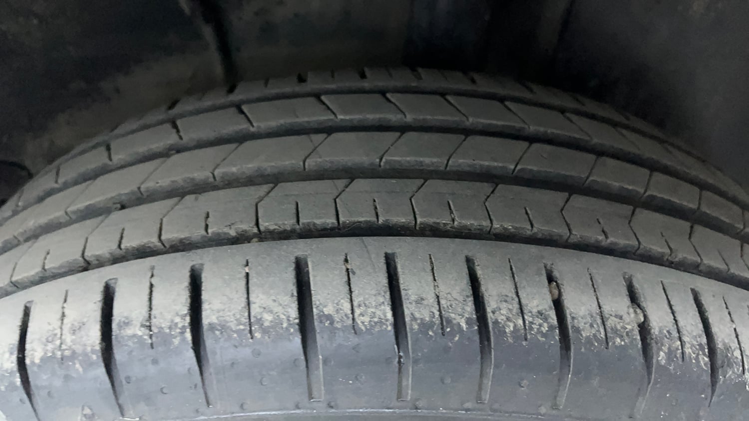 Used 2023 Tata Punch Creative AMT Petrol Automatic tyres LEFT REAR TYRE TREAD VIEW