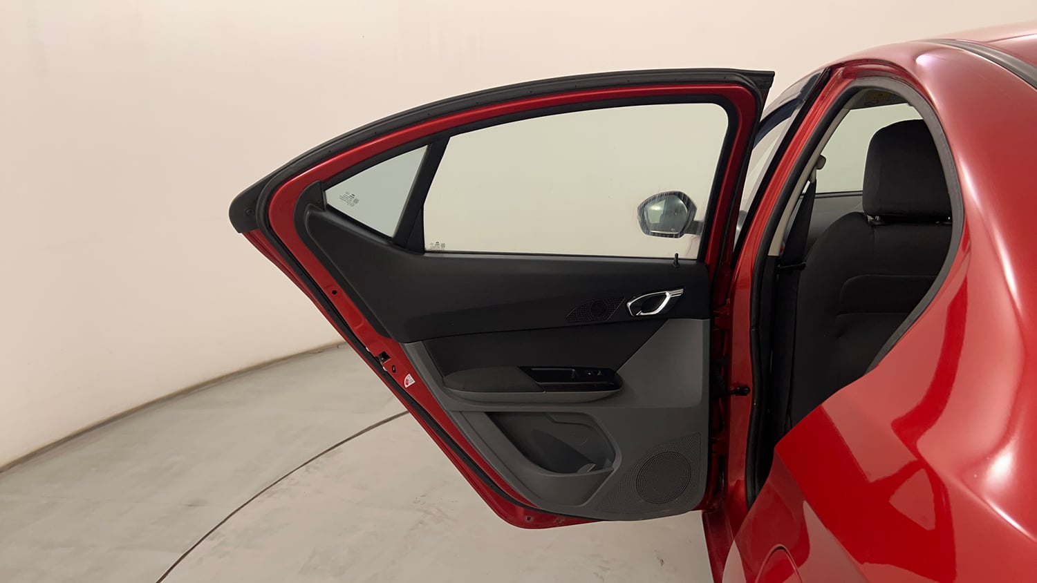 Used 2017 Tata Tigor Revotron XZ (O) Petrol Manual interior LEFT REAR DOOR OPEN VIEW