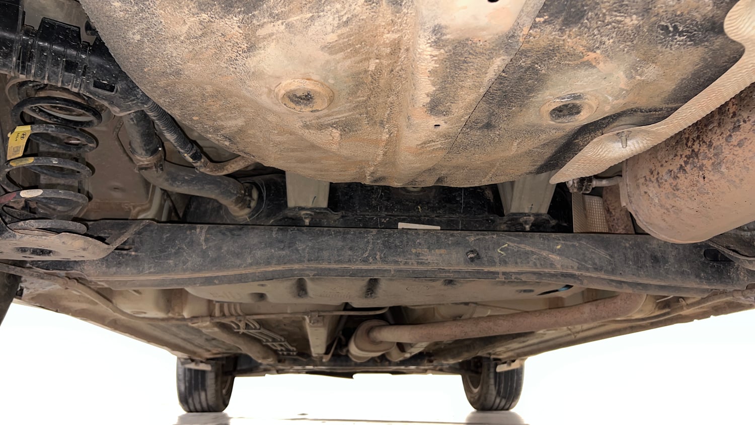 Used 2022 Kia Sonet GTX Plus 1.0 DCT Petrol Automatic extra REAR UNDERBODY VIEW (TAKEN FROM REAR)