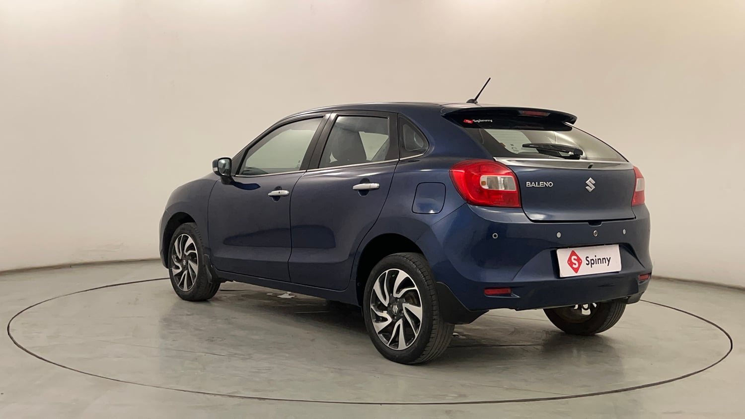 Used 2021 Maruti Suzuki Baleno Zeta Petrol Manual exterior LEFT REAR CORNER VIEW
