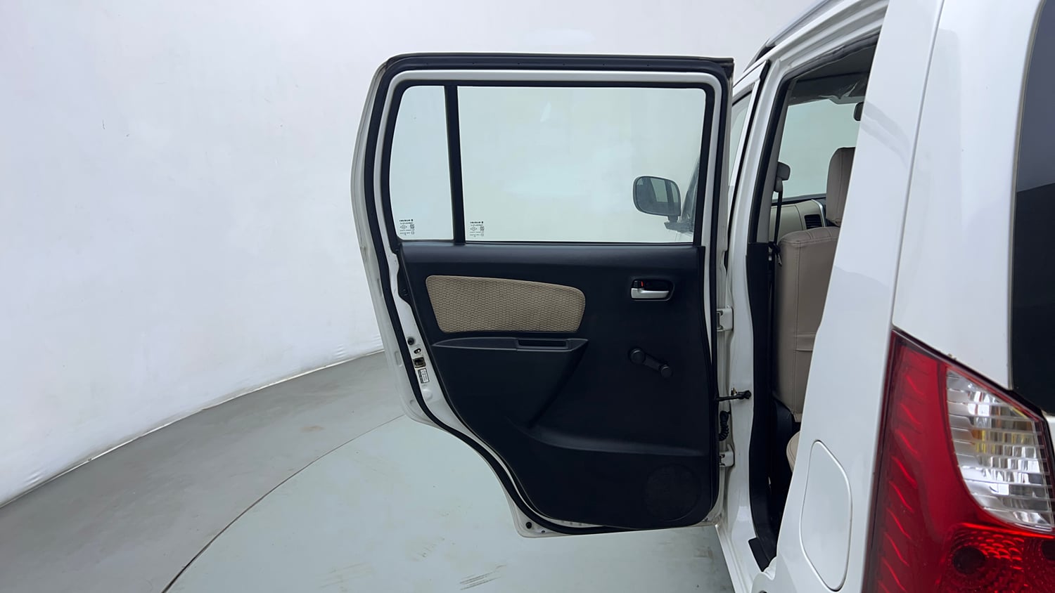 Used 2018 Maruti Suzuki Wagon R LXI Petrol Manual interior LEFT REAR DOOR OPEN VIEW