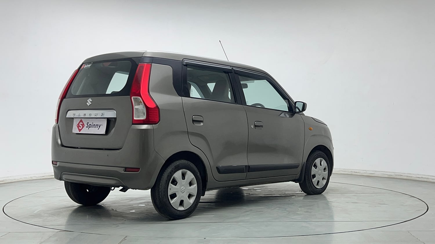 Used 2019 Maruti Suzuki Wagon R VXi (O) 1.2 AMT Petrol Automatic exterior RIGHT REAR CORNER VIEW