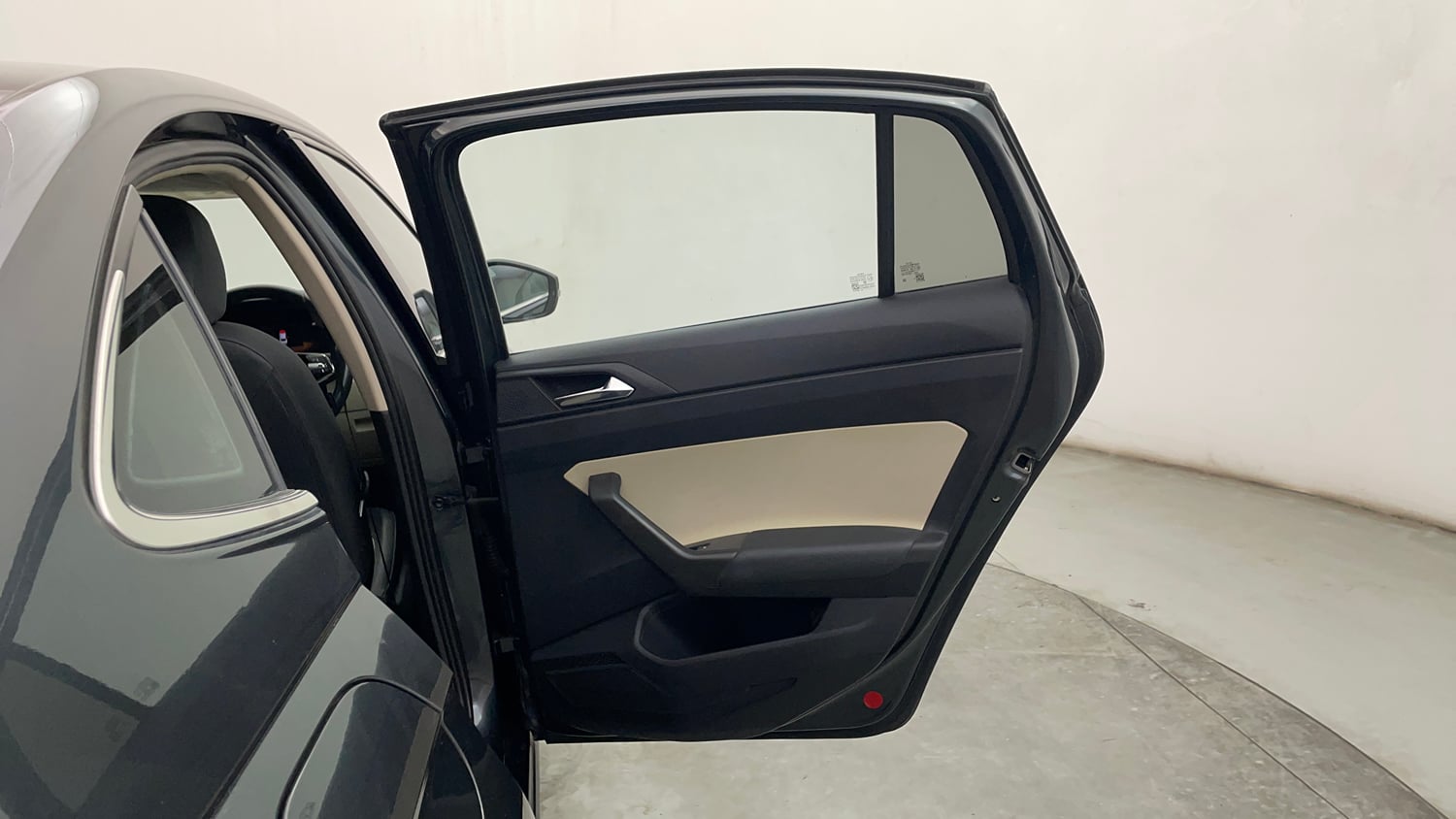 Used 2024 Skoda Slavia Style 1.0L TSI MT Petrol Manual interior RIGHT REAR DOOR OPEN VIEW