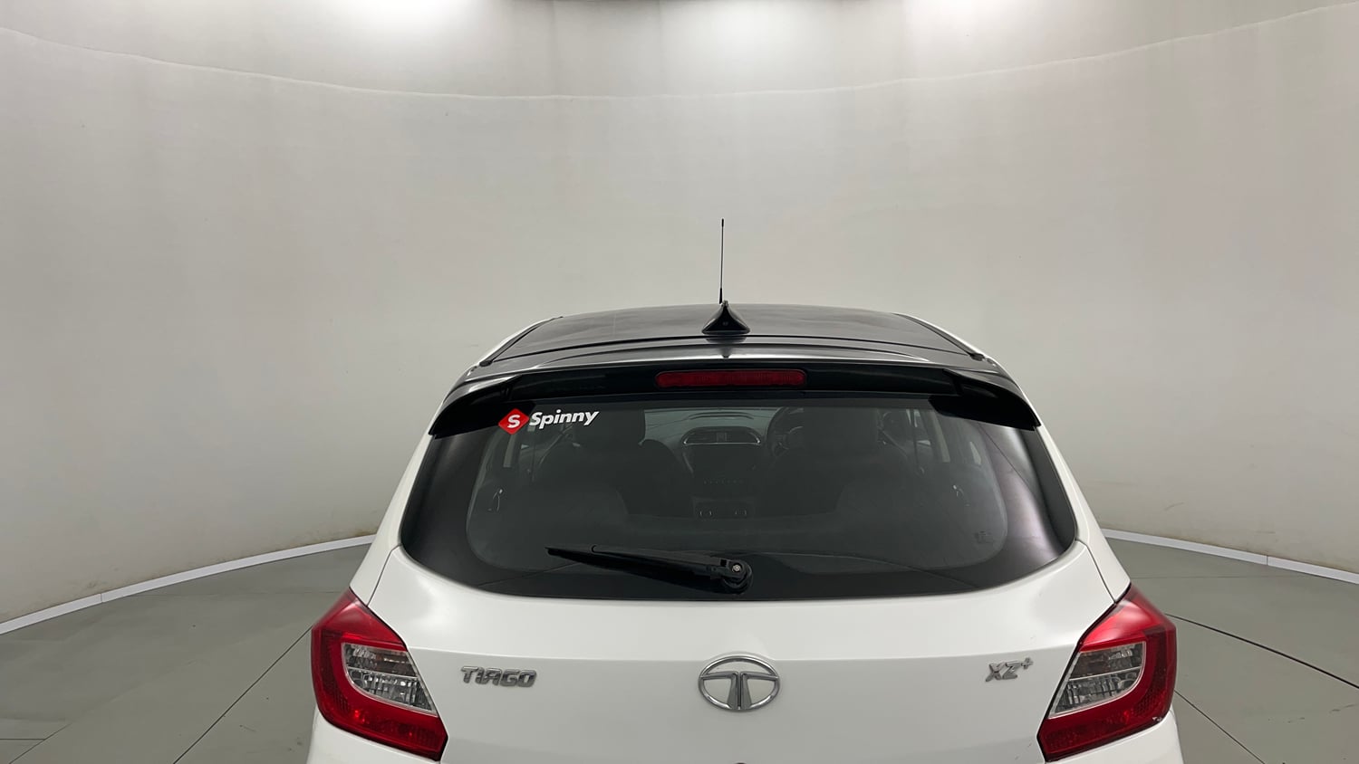 Used 2019 Tata Tiago Revotron XZ Plus Dual Tone Petrol Manual exterior BACK WINDSHIELD VIEW