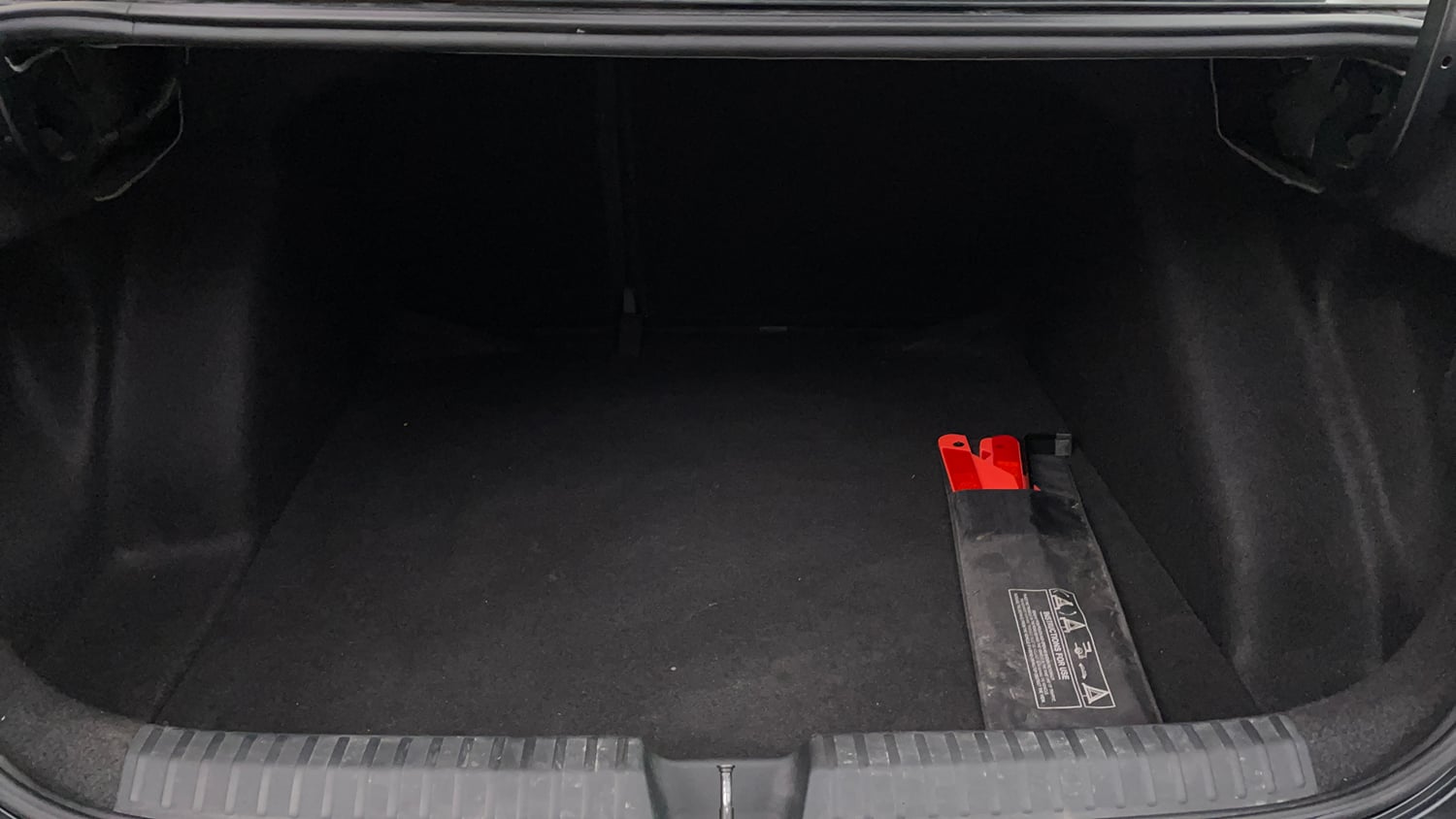 Used 2024 Skoda Slavia Style 1.0L TSI MT Petrol Manual interior DICKY INSIDE VIEW