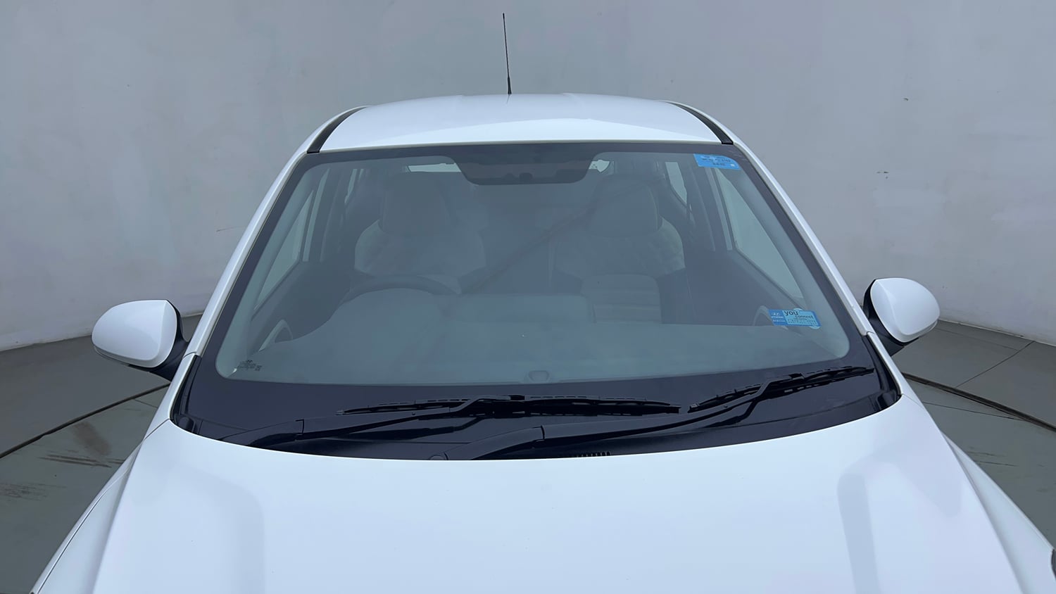 Used 2022 Hyundai Grand i10 Nios Magna AMT 1.2 Kappa VTVT Petrol Automatic exterior FRONT WINDSHIELD VIEW