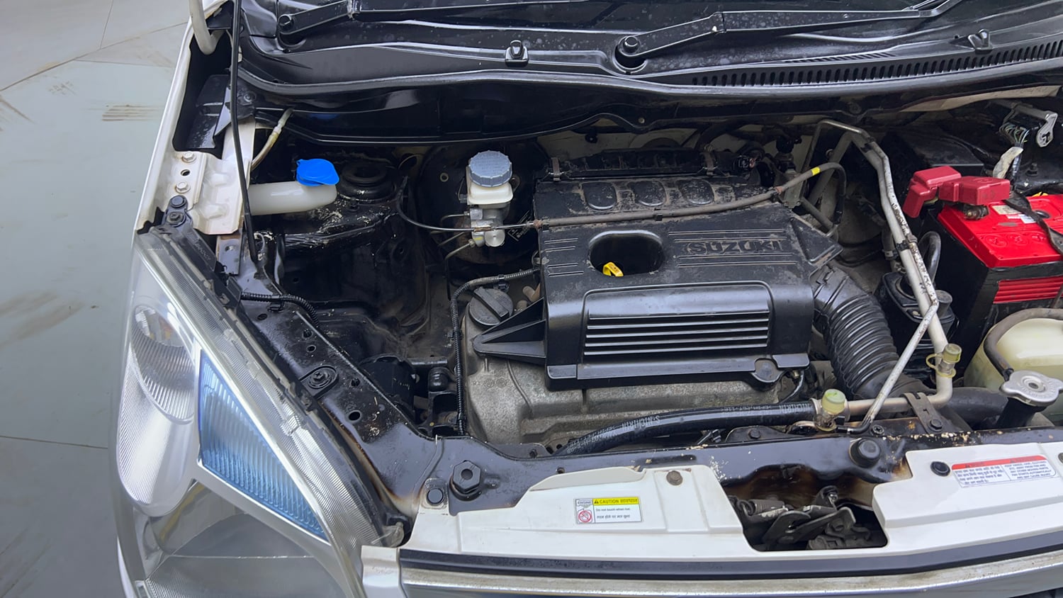 Used 2018 Maruti Suzuki Wagon R LXI Petrol Manual engine ENGINE RIGHT SIDE VIEW