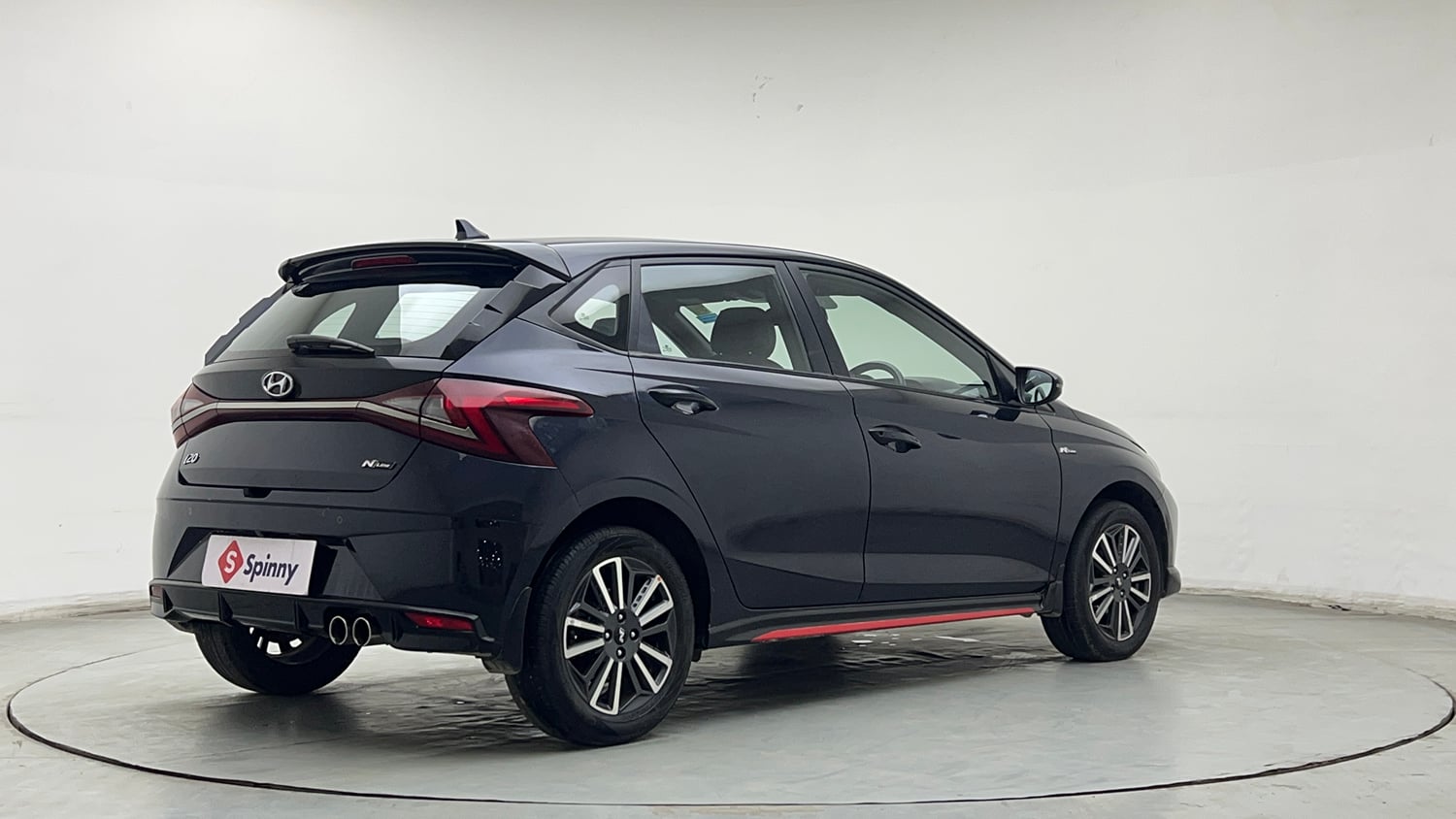 Used 2022 Hyundai i20 N Line N8 1.0 Turbo DCT Petrol Automatic exterior RIGHT REAR CORNER VIEW