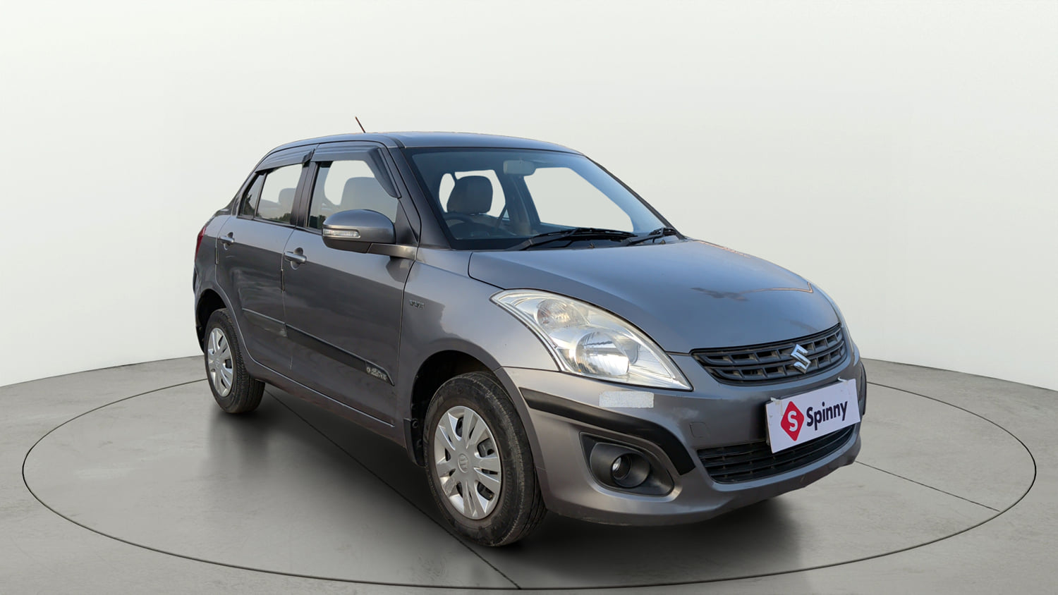 Used 2014 Maruti Suzuki Swift Dzire VXI Petrol Manual exterior RIGHT FRONT CORNER VIEW