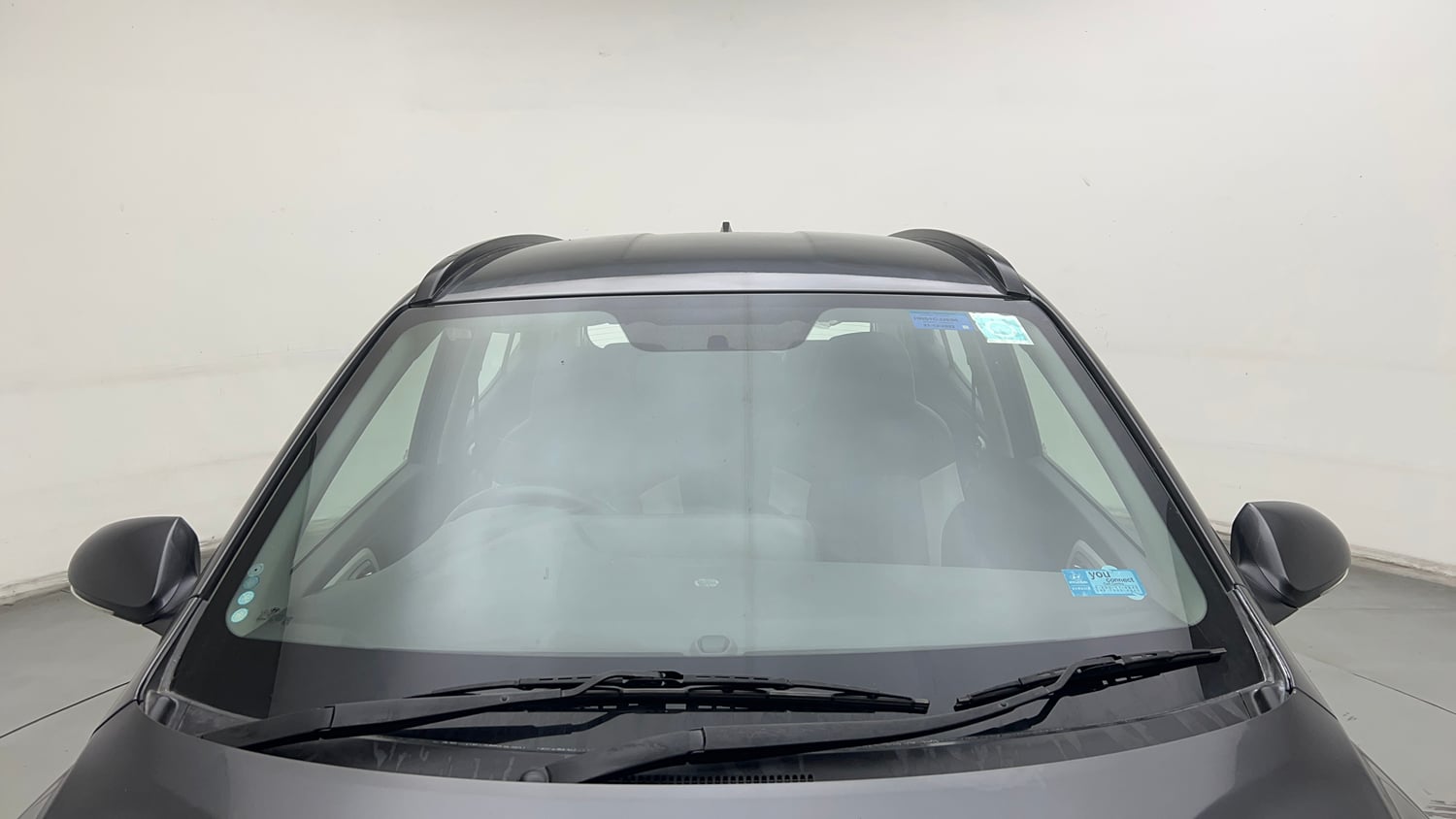 Used 2022 Hyundai Grand i10 Nios Sportz 1.2 Kappa VTVT Petrol Manual exterior FRONT WINDSHIELD VIEW