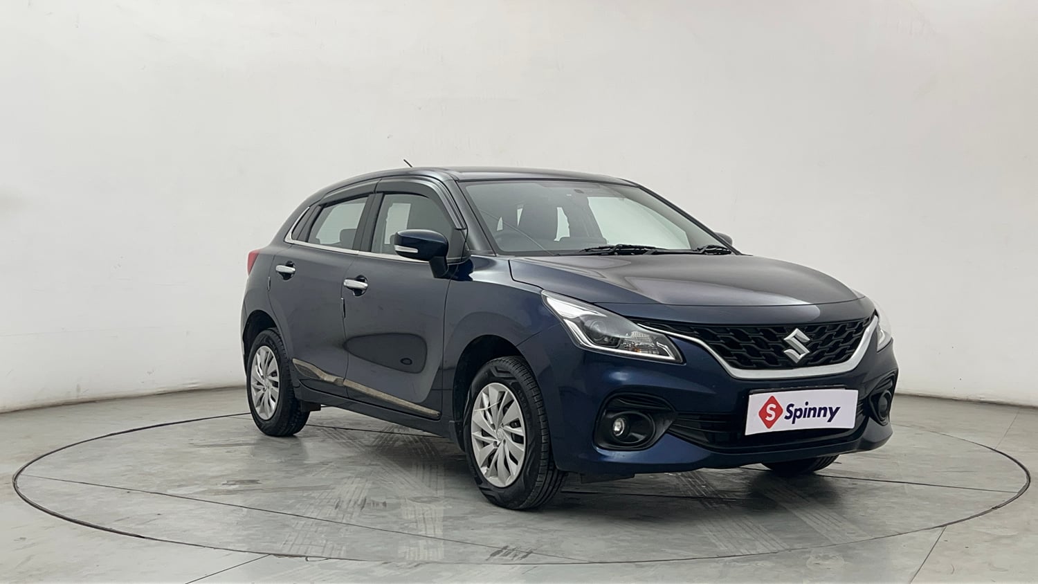 Used 2026 Maruti Suzuki Baleno Delta AGS Petrol Automatic exterior RIGHT FRONT CORNER VIEW