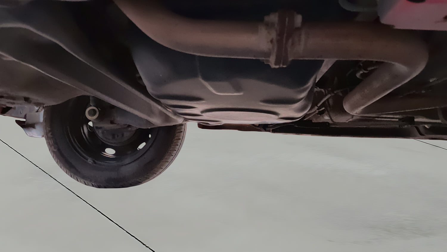 Used 2021 Tata Tiago XT Petrol Manual extra REAR RIGHT UNDERBODY VIEW