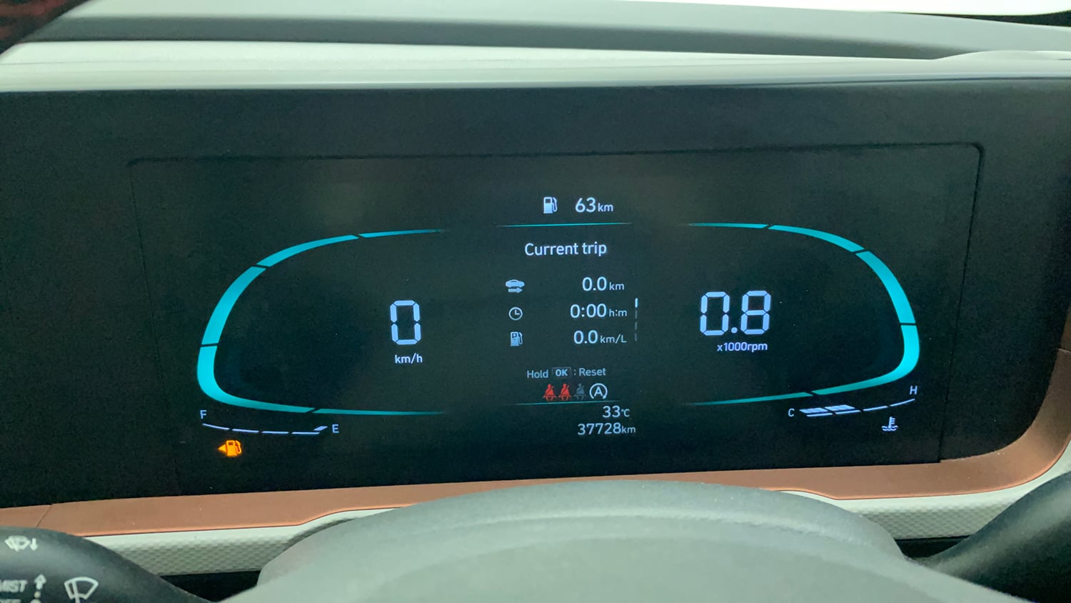Used 2024 Hyundai Creta 1.5 MPi Petrol MT S(O) Petrol Manual interior CLUSTERMETER VIEW