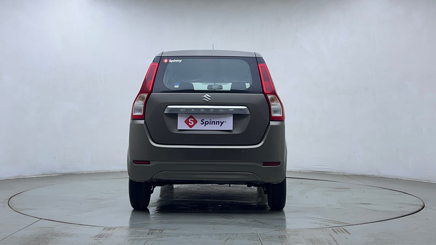 Used 2021 Maruti Suzuki Wagon R 1.0 VXi (O) 1.0 Petrol Manual exterior BACK VIEW
