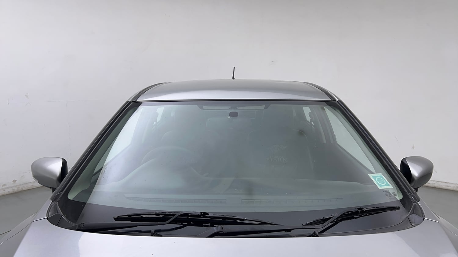 Used 2017 Maruti Suzuki Baleno Delta 1.2 Petrol Manual exterior FRONT WINDSHIELD VIEW