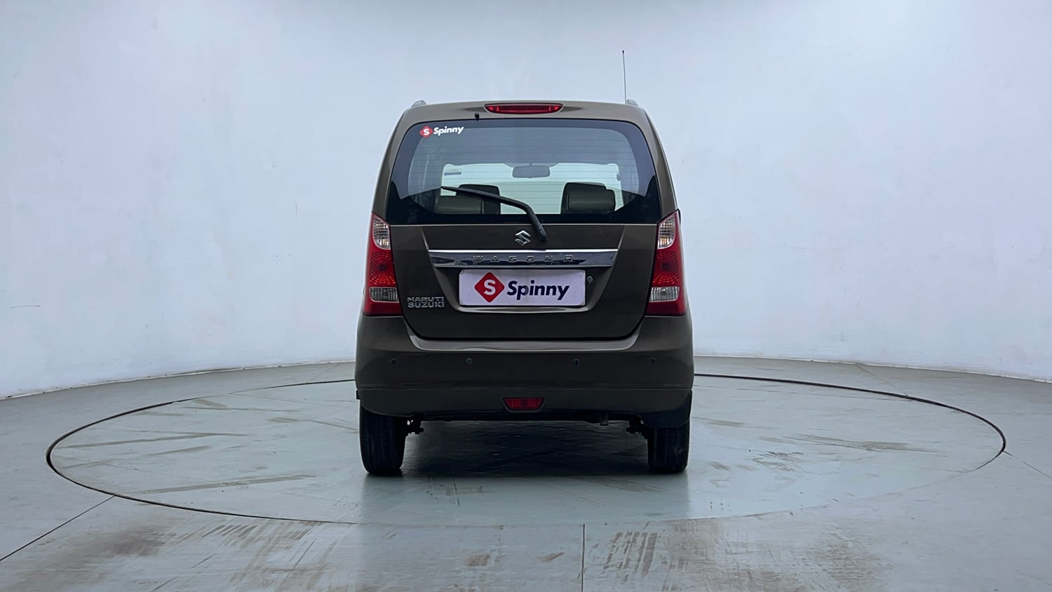 Used 2014 Maruti Suzuki Wagon R VXI Petrol Manual exterior BACK VIEW