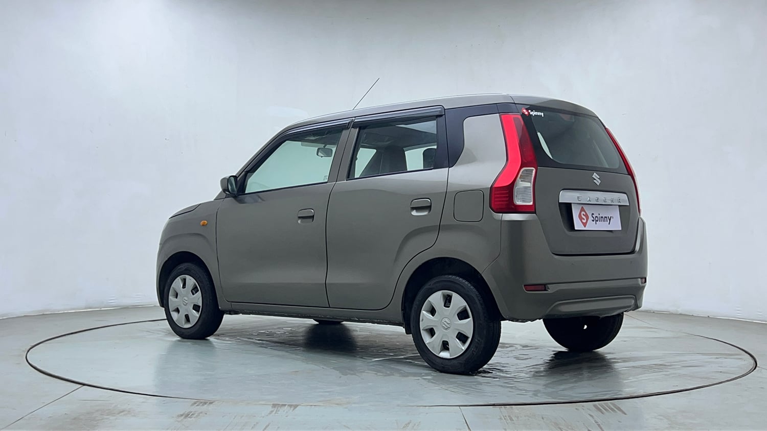 Used 2021 Maruti Suzuki Wagon R 1.0 VXi (O) 1.0 Petrol Manual exterior LEFT REAR CORNER VIEW