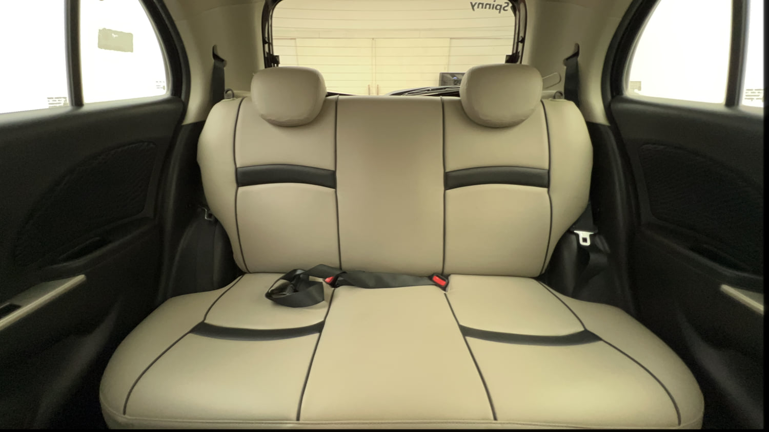 Used 2019 Nissan Micra XV CVT Petrol Automatic interior REAR SEAT CONDITION VIEW