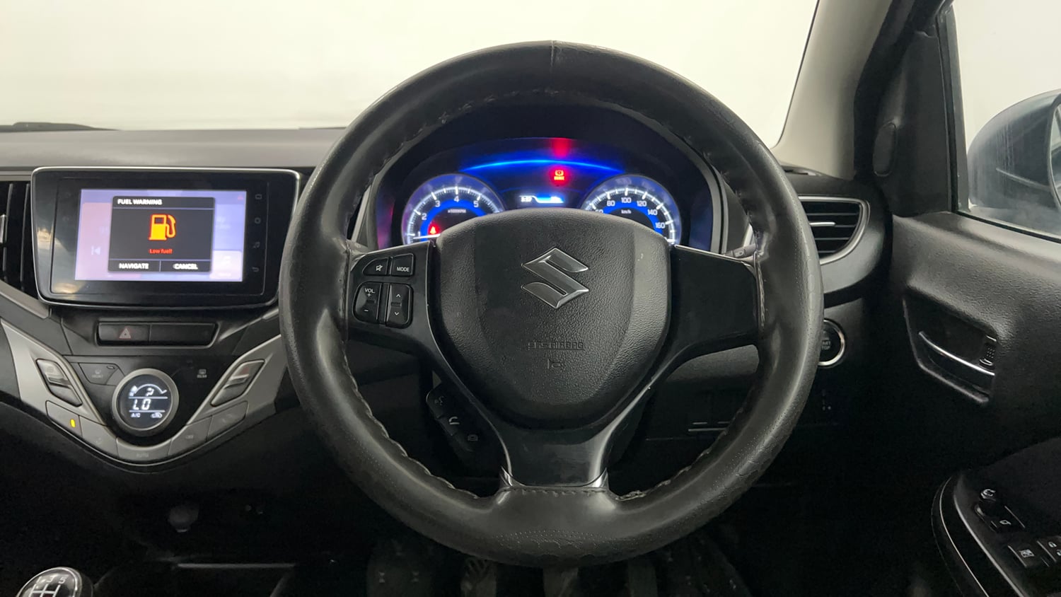 Used 2021 Maruti Suzuki Baleno Zeta Petrol Manual interior STEERING VIEW