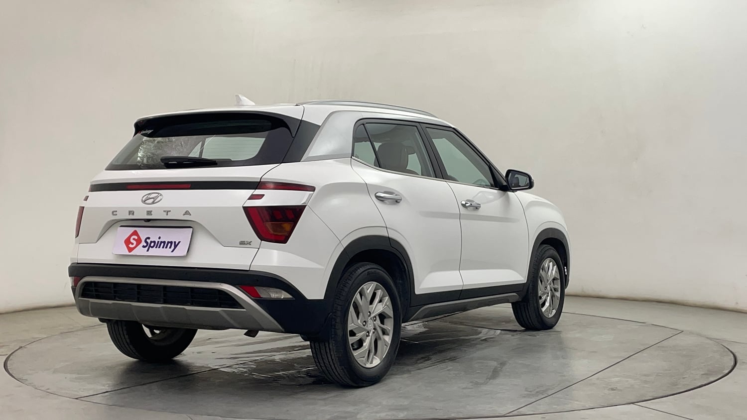 Used 2020 Hyundai Creta SX 1.5 Diesel Diesel Manual exterior RIGHT REAR CORNER VIEW