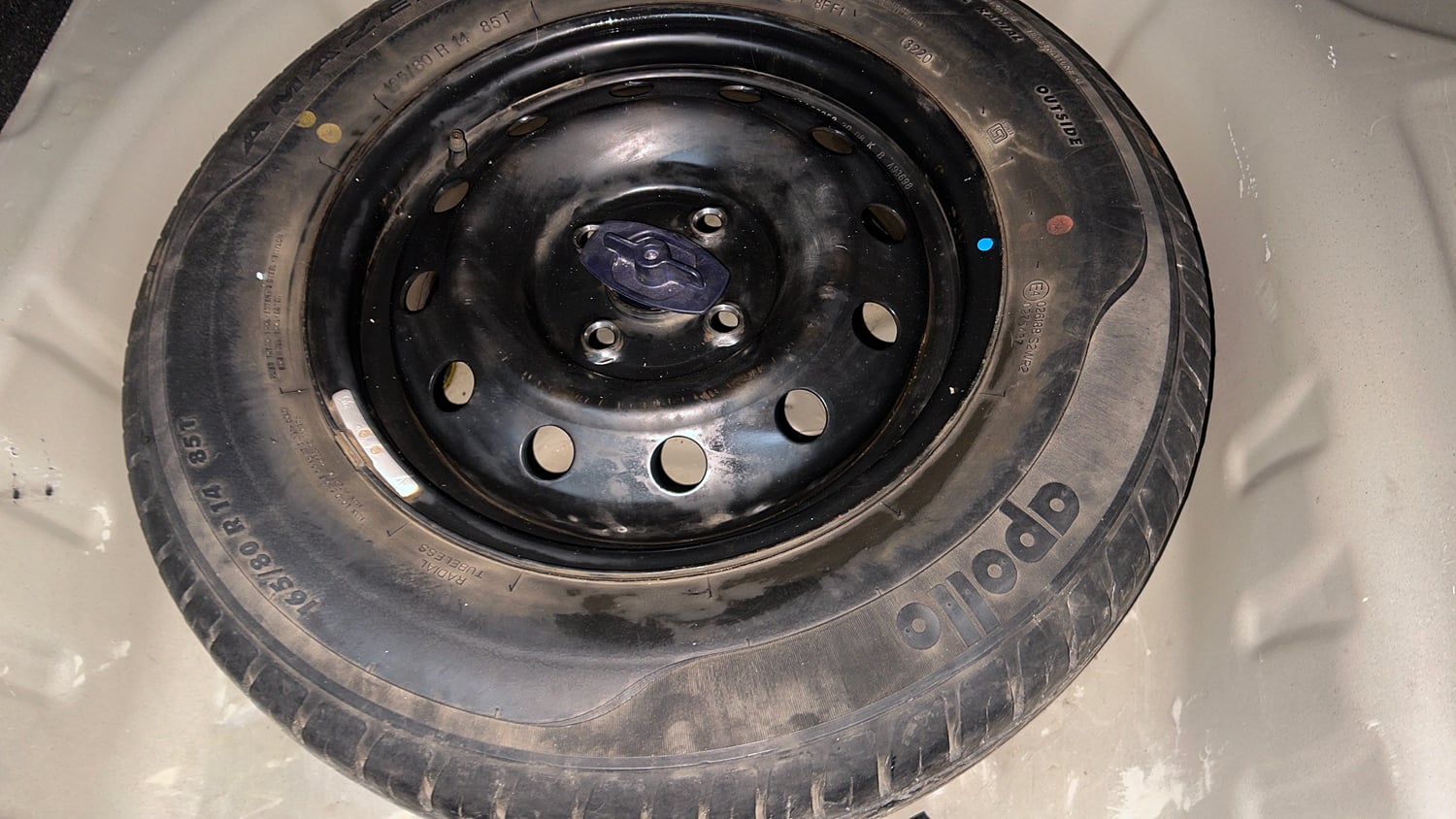 Used 2020 Maruti Suzuki Dzire VXi Petrol Manual tyres SPARE TYRE VIEW