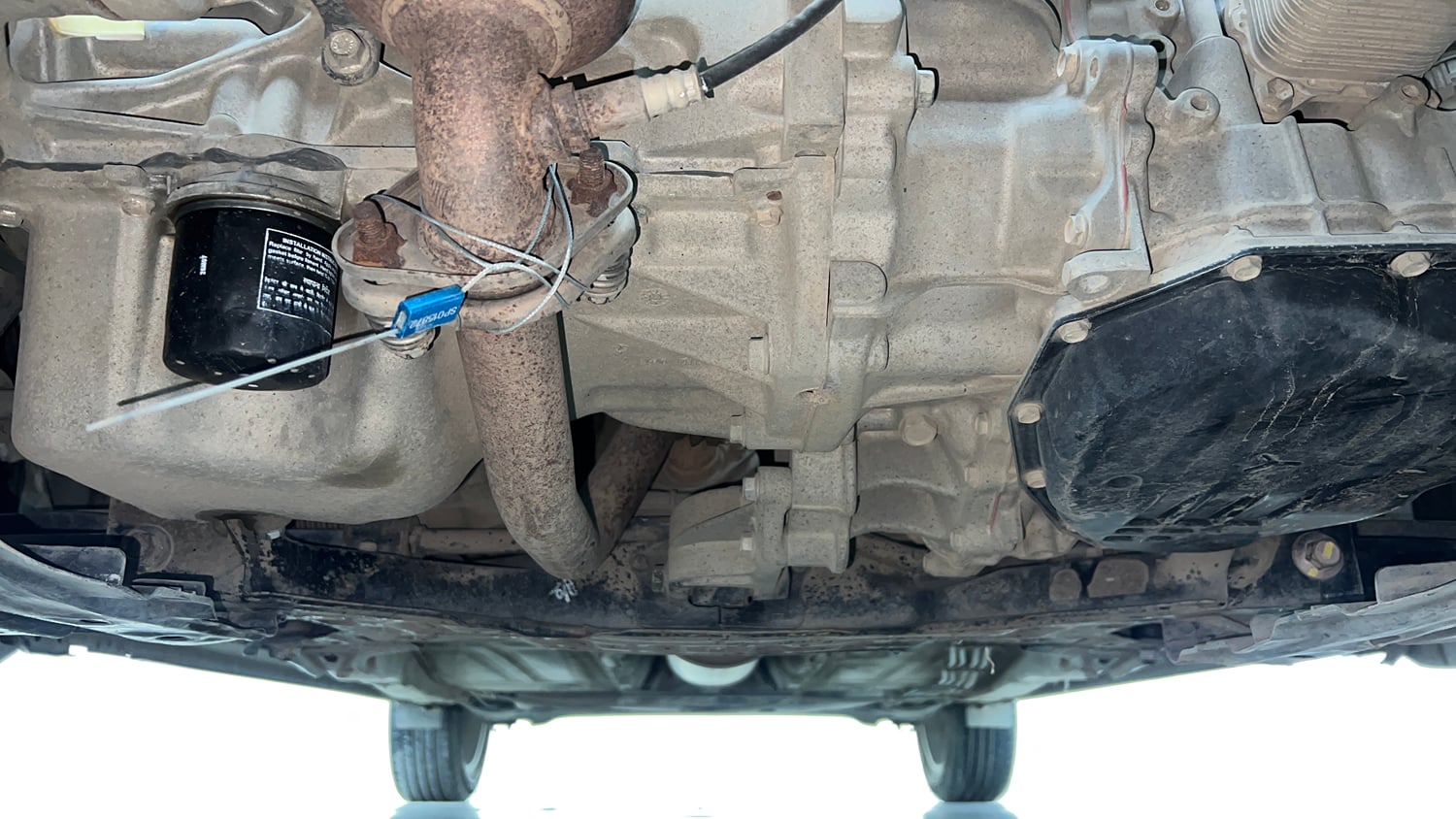 Used 2018 Maruti Suzuki Baleno Zeta 1.2 AT Petrol Automatic extra FRONT LEFT UNDERBODY VIEW