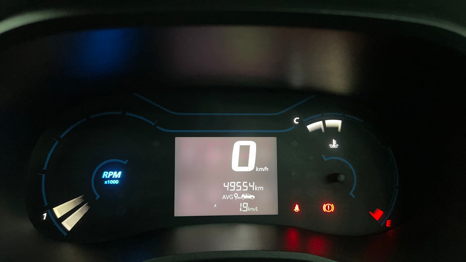 Used 2022 Renault Kwid RXT 1.0 (O) Petrol Manual interior CLUSTERMETER VIEW