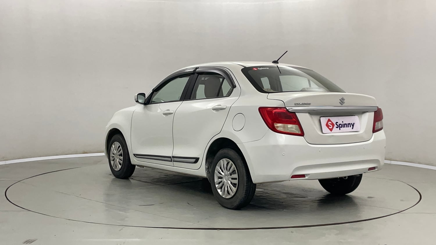 Used 2019 Maruti Suzuki Dzire VXi AMT Petrol Automatic exterior LEFT REAR CORNER VIEW