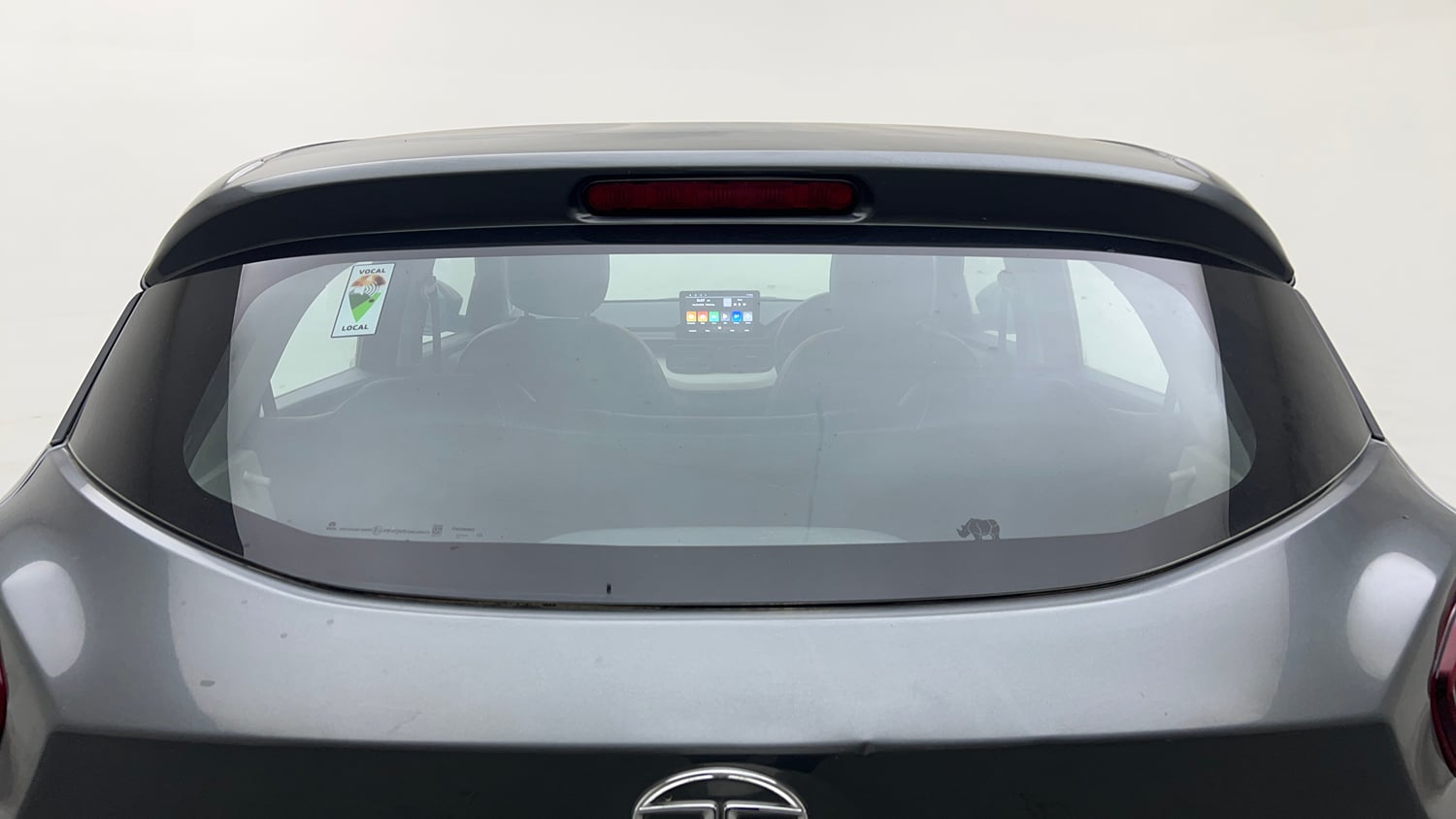 Used 2023 Tata Punch Pure MT Petrol Manual exterior BACK WINDSHIELD VIEW