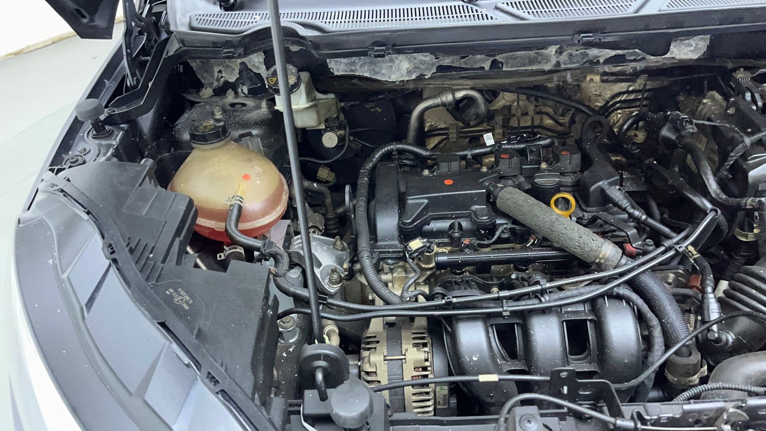 Used 2019 Ford EcoSport Titanium + 1.5L Ti-VCT AT Petrol Automatic engine ENGINE RIGHT SIDE VIEW