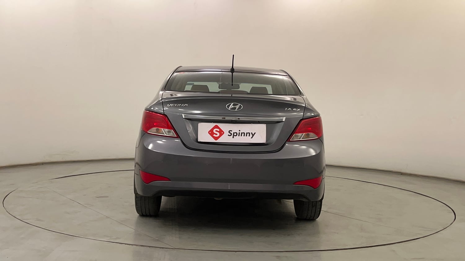 Used 2015 Hyundai Fluidic Verna 4S 1.6 VTVT SX Petrol Manual exterior BACK VIEW
