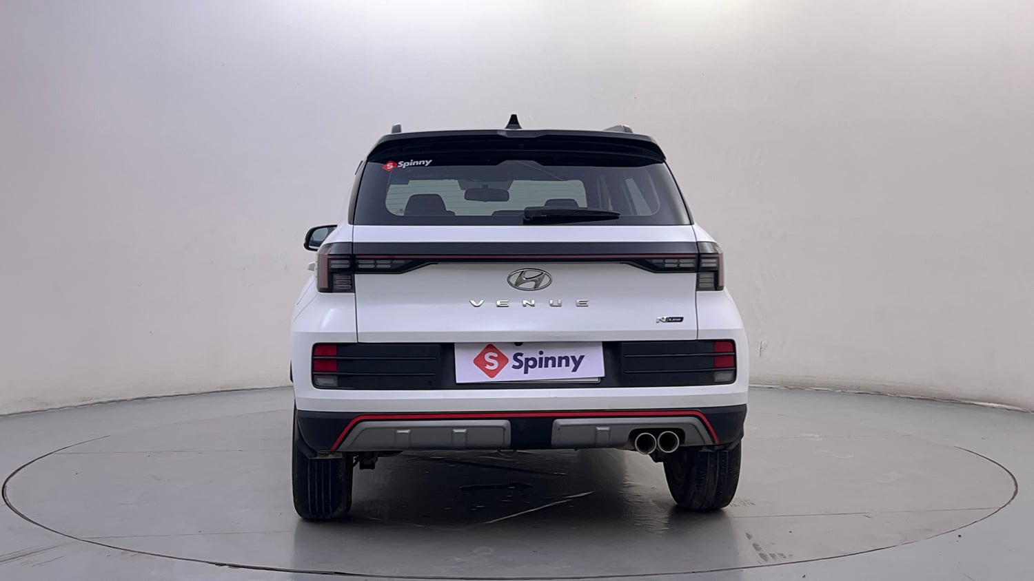 Used 2023 Hyundai Venue N-Line N6 DCT Dual Tone Petrol Automatic exterior BACK VIEW
