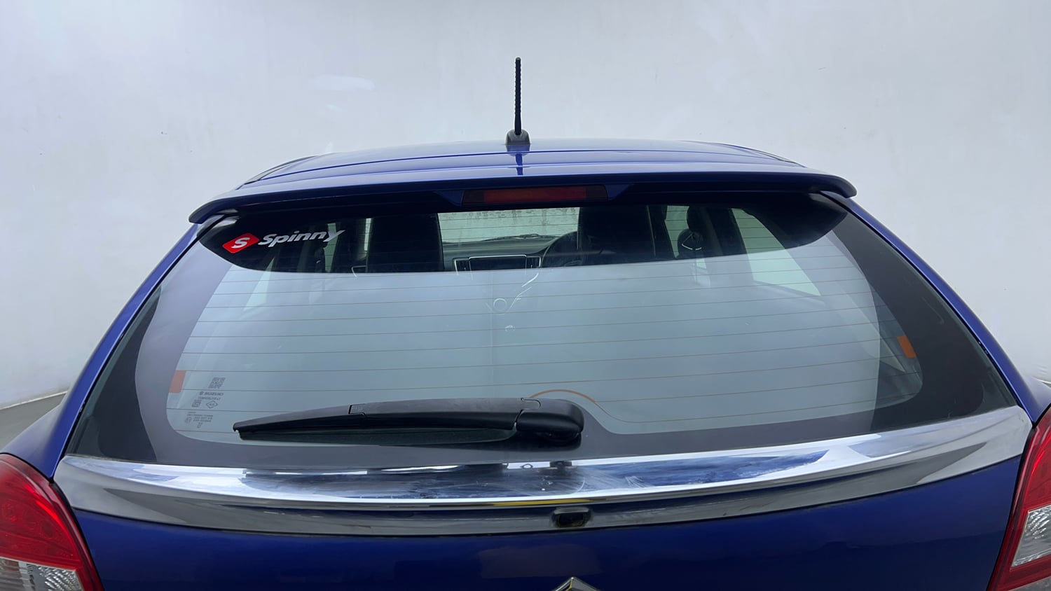 Used 2017 Maruti Suzuki Baleno Alpha 1.2 Petrol Manual exterior BACK WINDSHIELD VIEW